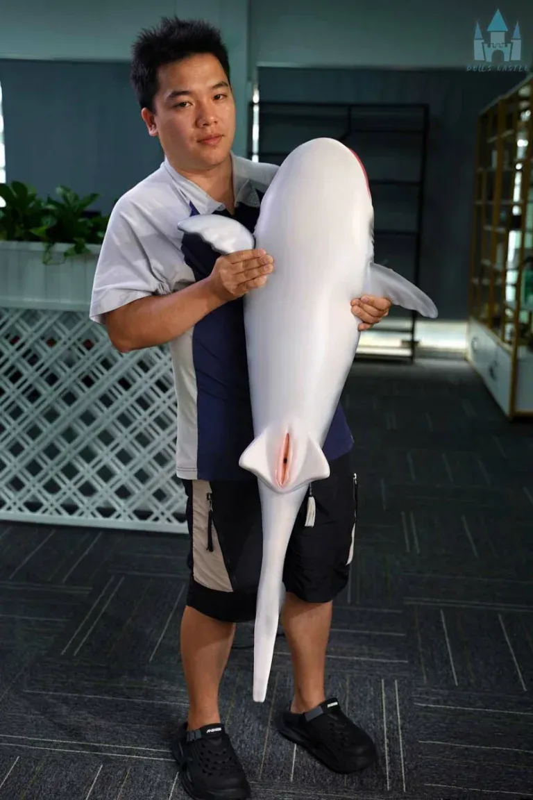 Picture of Dolls Castle 110CM Baby Shark Silicone Animal Sex Love Doll