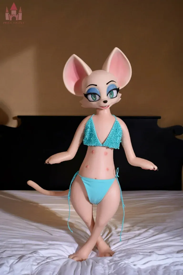 Picture of Dolls Castle Fur Fapdolls 100CM SZ16 Adorable Silicone Bat Doll