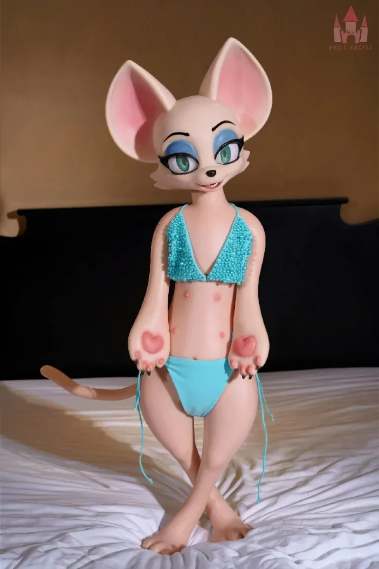 Picture of Dolls Castle Fur Fapdolls 100CM SZ16 Adorable Silicone Bat Doll