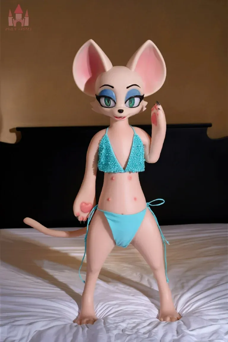 Picture of Dolls Castle Fur Fapdolls 100CM SZ16 Adorable Silicone Bat Doll