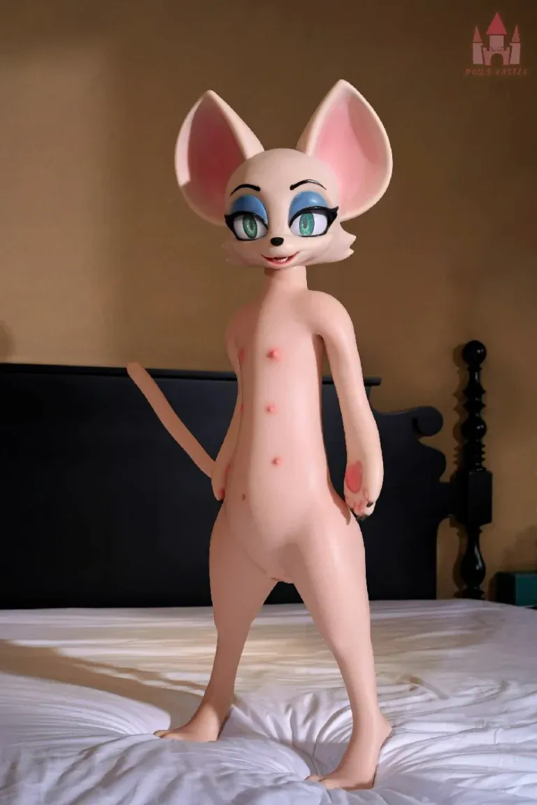 Picture of Dolls Castle Fur Fapdolls 100CM SZ16 Adorable Silicone Bat Doll