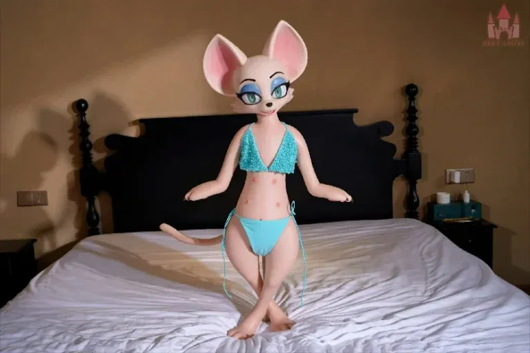 Picture of Dolls Castle Fur Fapdolls 100CM SZ16 Adorable Silicone Bat Doll