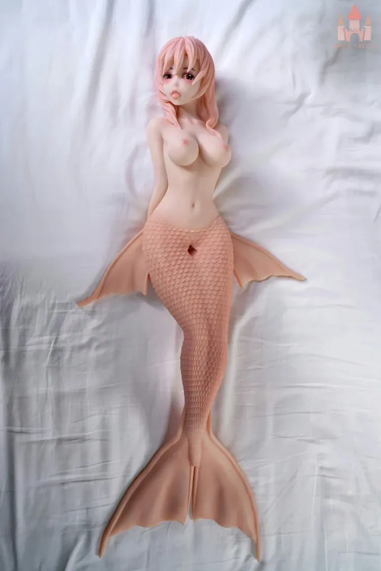 Picture of Dolls Castle 80CM Mini Sex Toy Mermaid Silicone Doll