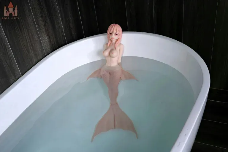 Picture of Dolls Castle 80CM Mini Sex Toy Mermaid Silicone Doll