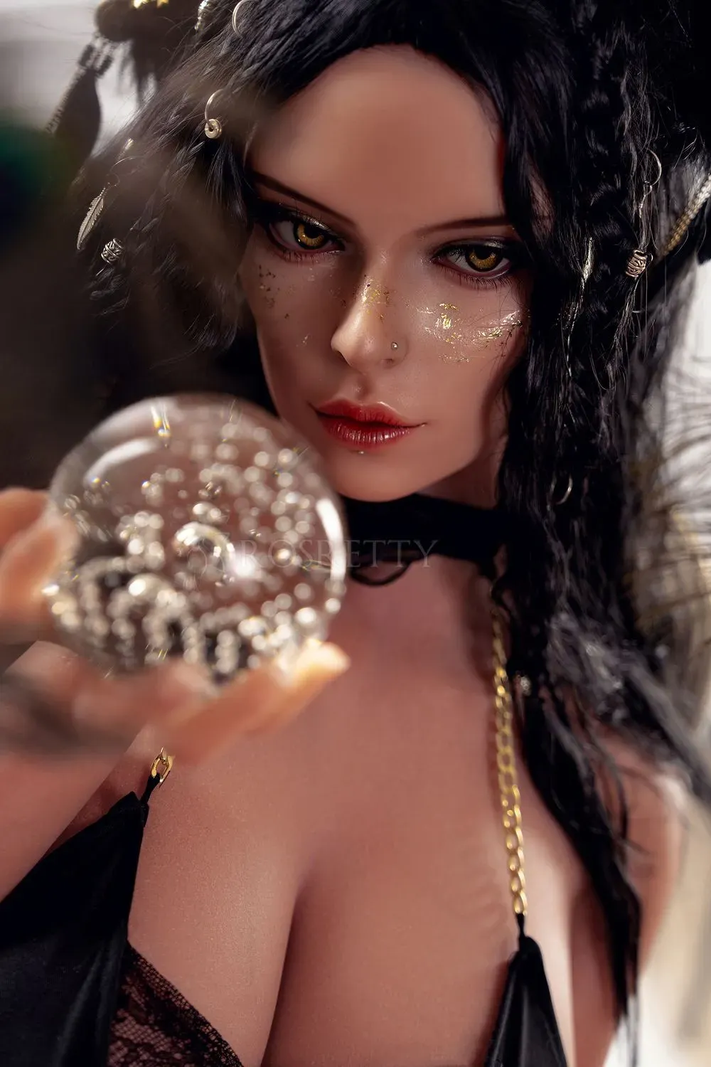 Picture of Rosretty Doll | 156cm/5ft1 Full Silicone Cleopatra Cosplay Seductive Realistic Big Breasts Sex Doll - Hebbe