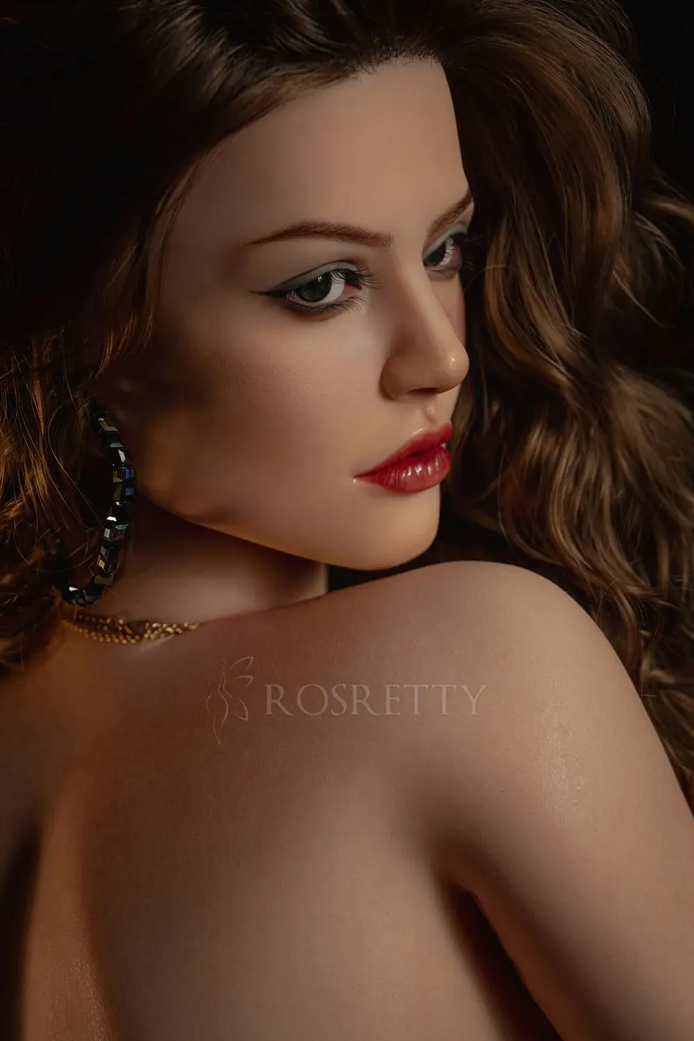Picture of Rosretty Doll | 156cm/5ft12 Full Silicone Sensual Latina Curvaceous Beauty Realistic Big Breasts Sex Doll - Dominic