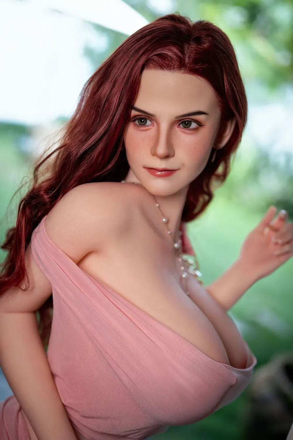 Picture of Rosretty Doll | 158cm/5ft18 Silicone Head Seductive Elegant Bombshell Lifelike Big Breasts Sex Doll - Gemma