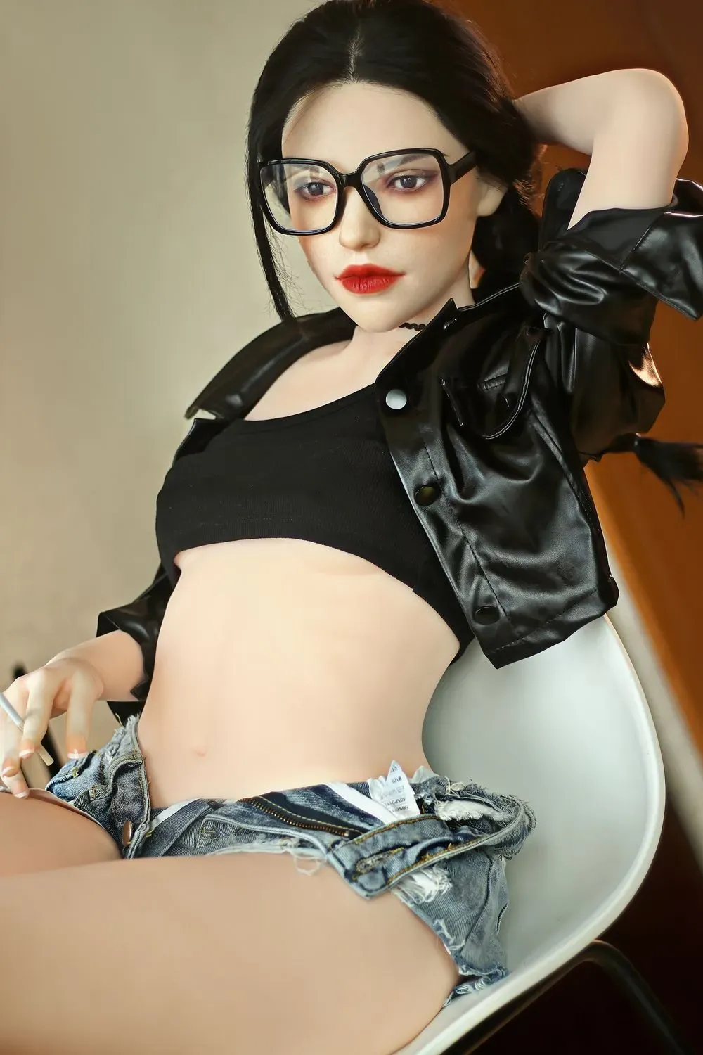 Picture of Rosretty Doll | 159cm/5ft22 Silicone Head Edgy Stylish Realistic Small Breasts Sex Doll - Tessa