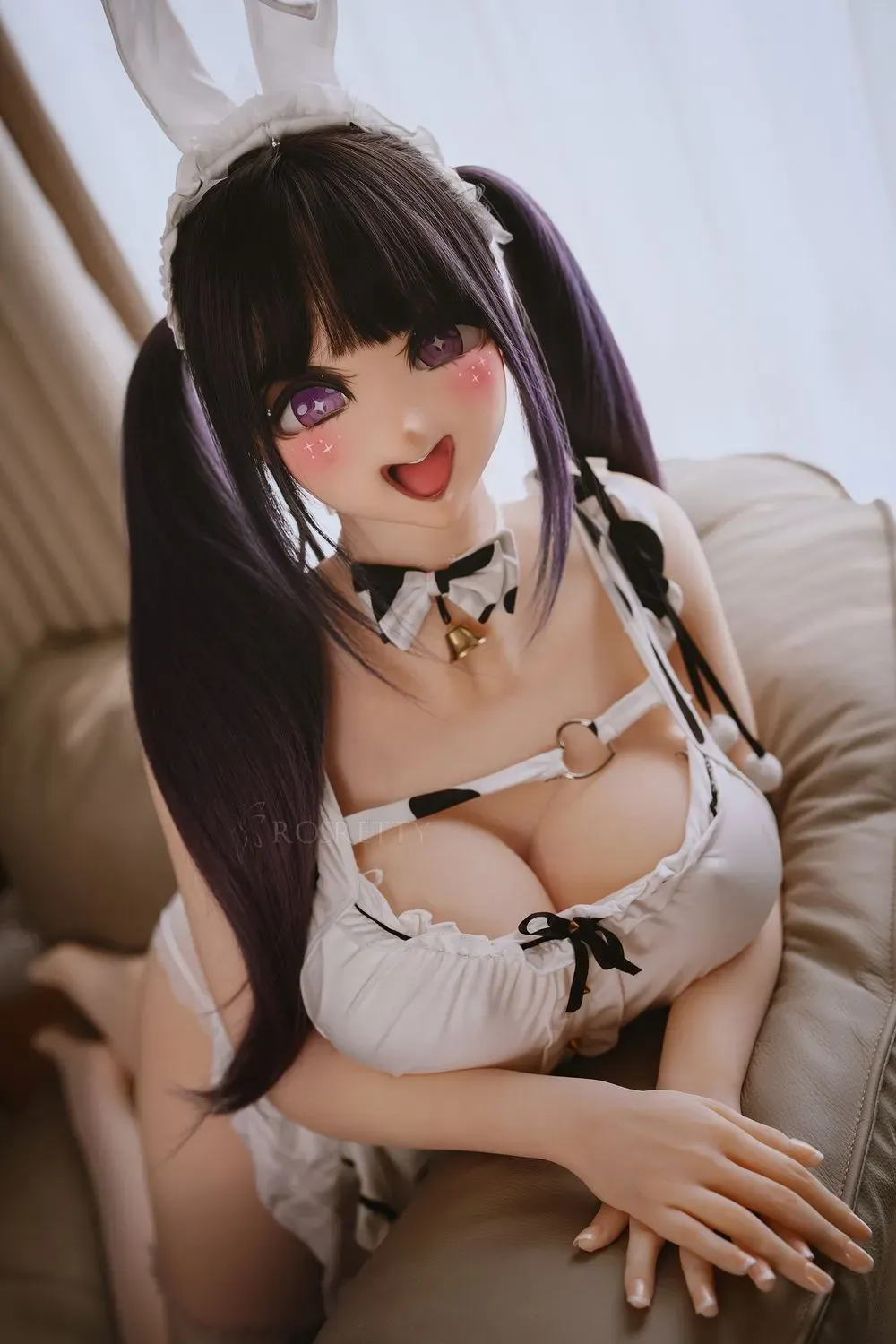 Picture of Rosretty Doll | 161cm/5ft28 Silicone Head Lovely Kigurumi Anime Face Realistic Huge Breasts Sex Doll - Sakura
