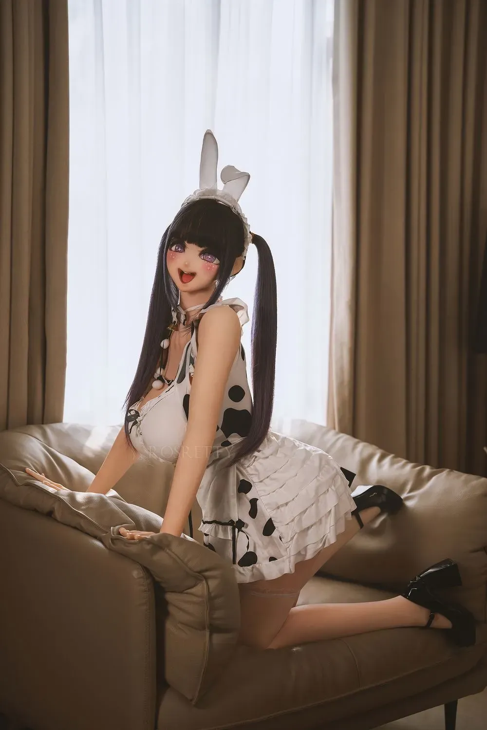 Picture of Rosretty Doll | 161cm/5ft28 Silicone Head Lovely Kigurumi Anime Face Realistic Huge Breasts Sex Doll - Sakura