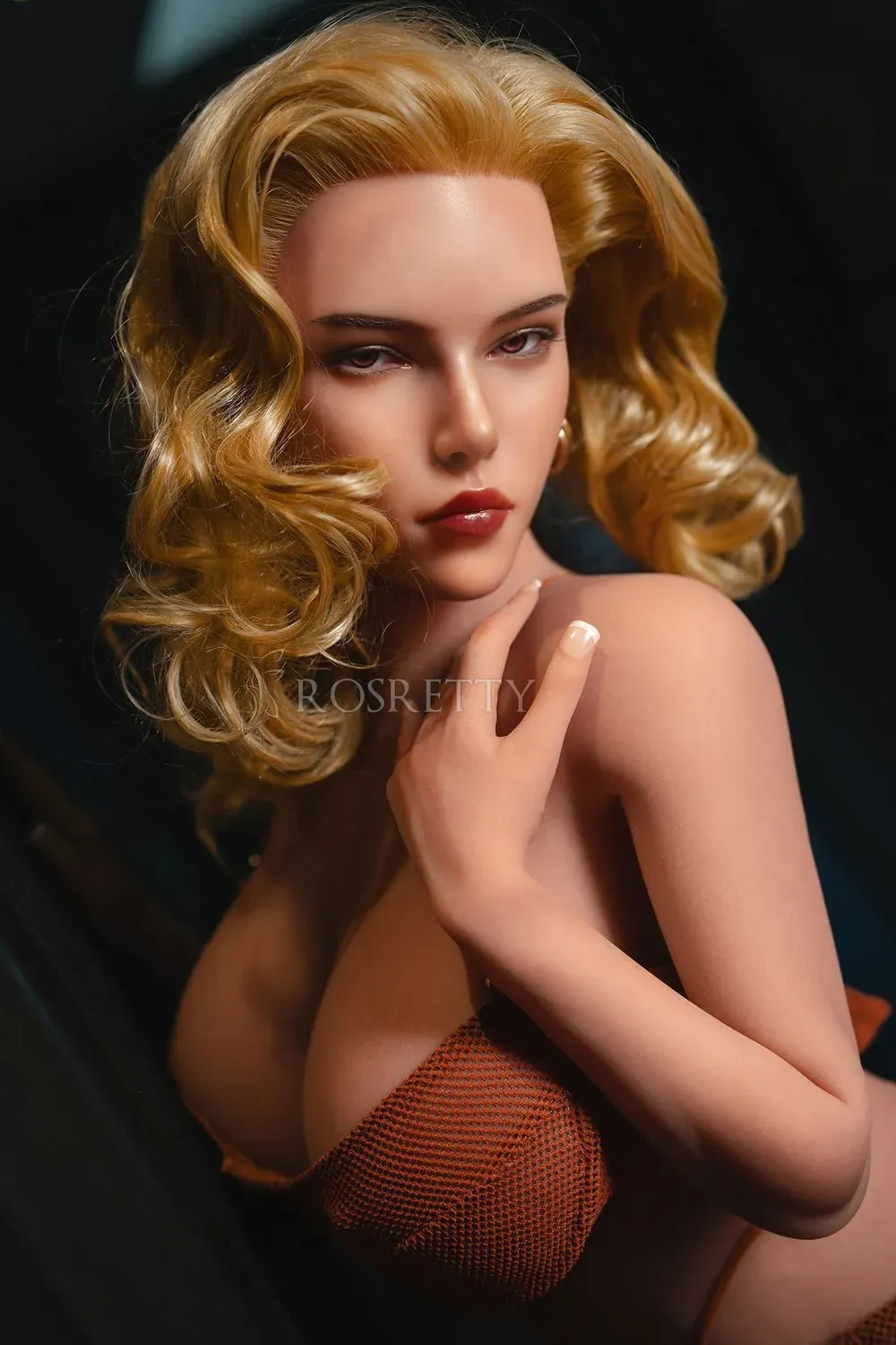 Picture of Rosretty Doll | 162cm/5ft4 Silicone Head Elegant Blonde Realistic Big Breasts Sex Doll - Griselda
