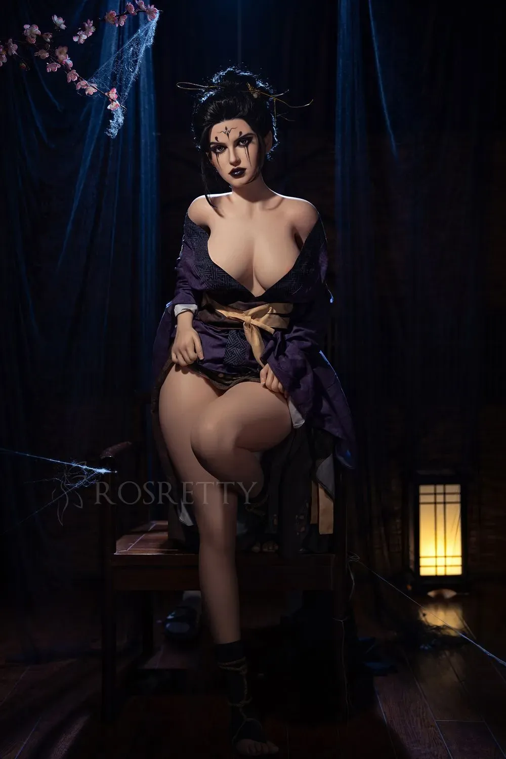 Picture of Rosretty Doll | 164cm/5ft38 Full Silicone Game Cosplay Dark Series Big Breasts Sex Doll - Molly