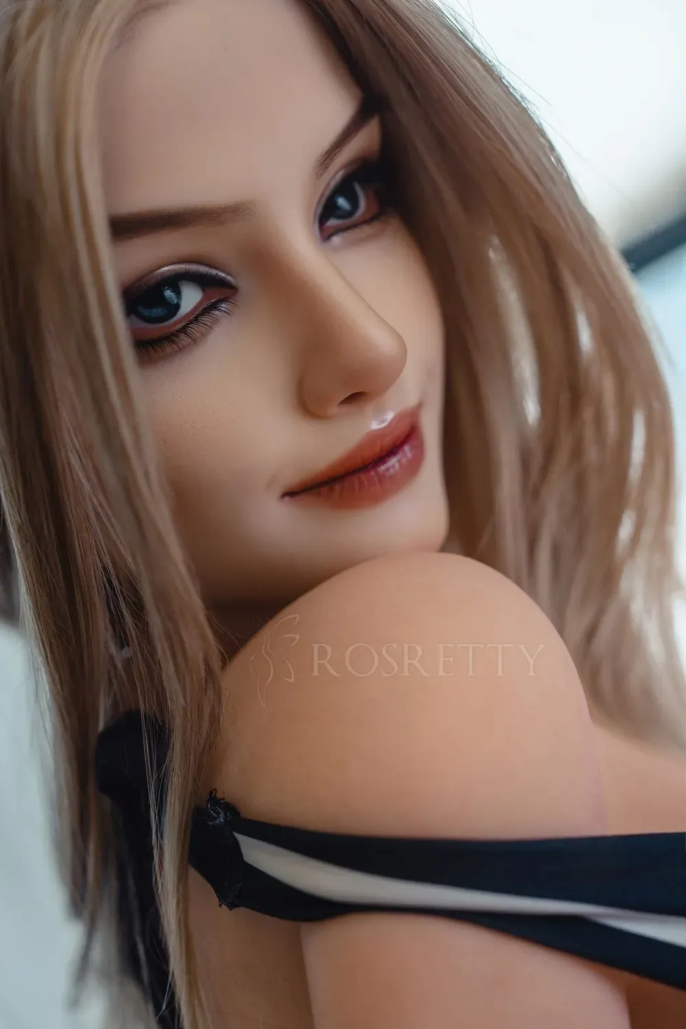 Picture of Rosretty Doll | 164cm/5ft4 Silicone Head Captivating Sweet Chic Realistic Big Breasts Sex Doll - Serena