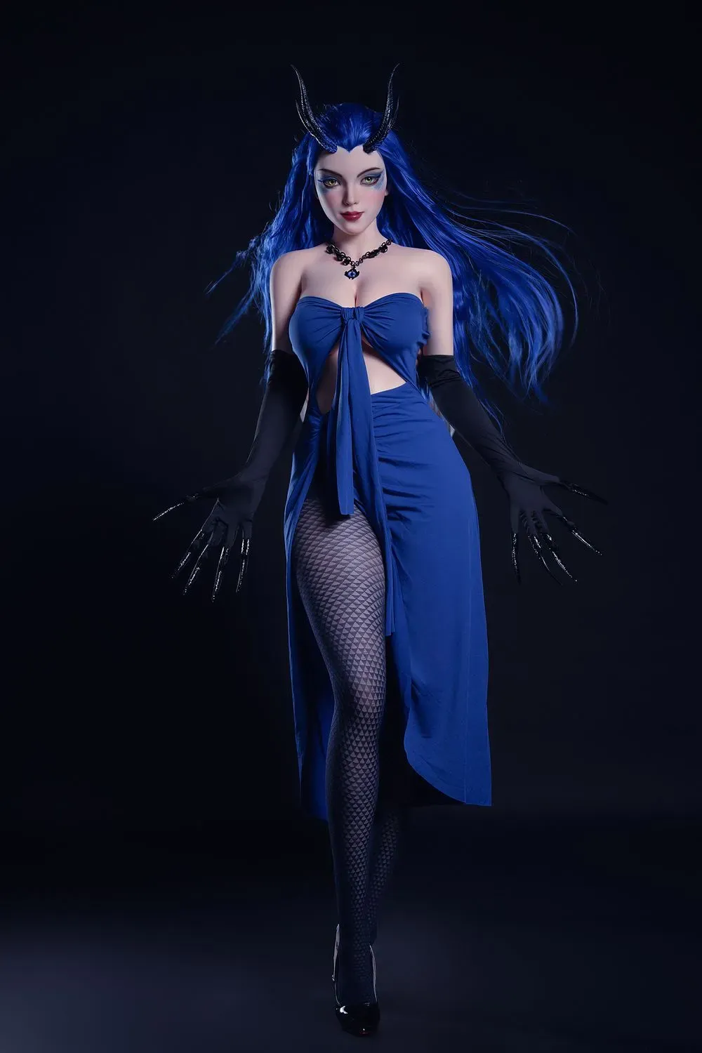 Picture of Rosretty Doll | 164cm/5ft5 Full Silicone Nezha Demon Seductive Queen Cosplay Realistic Big Breasts Sex Doll - Aorun