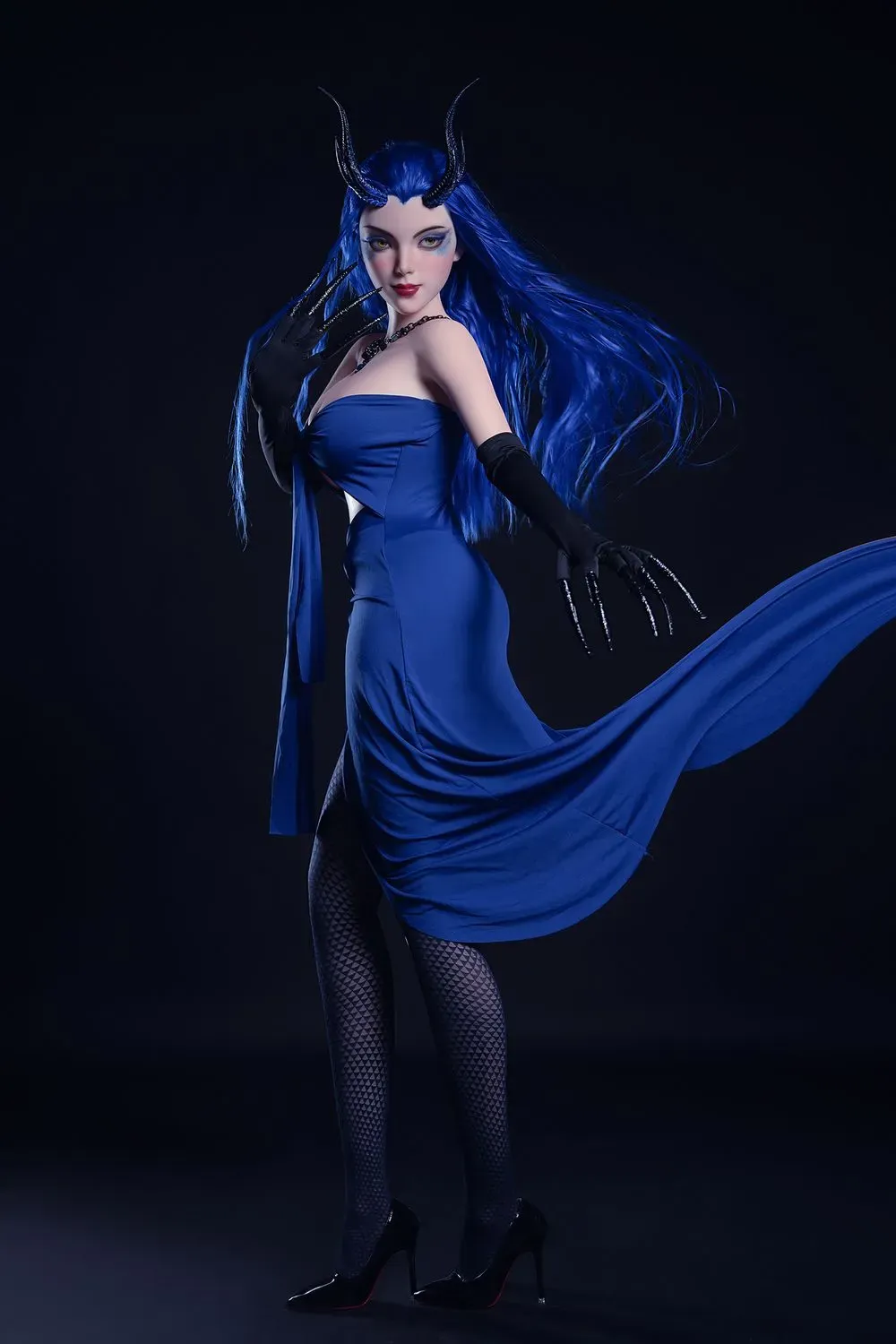 Picture of Rosretty Doll | 164cm/5ft5 Full Silicone Nezha Demon Seductive Queen Cosplay Realistic Big Breasts Sex Doll - Aorun