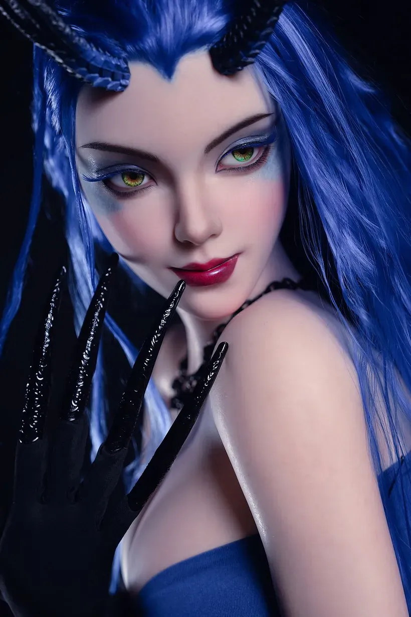 Picture of Rosretty Doll | 164cm/5ft5 Full Silicone Nezha Demon Seductive Queen Cosplay Realistic Big Breasts Sex Doll - Aorun