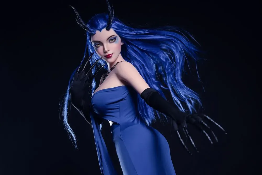 Picture of Rosretty Doll | 164cm/5ft5 Full Silicone Nezha Demon Seductive Queen Cosplay Realistic Big Breasts Sex Doll - Aorun