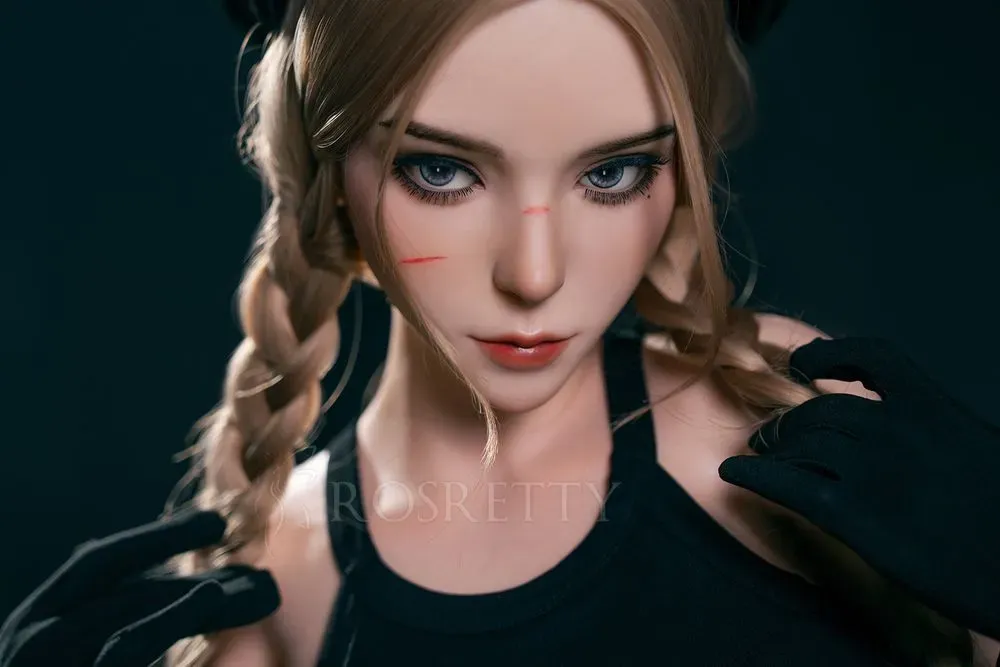 Picture of Rosretty Doll | 164cm/5ft5 Full Silicone Sexy Punk Schoolgirl Blonde Realistic Big Breasts Sex Doll - Jade