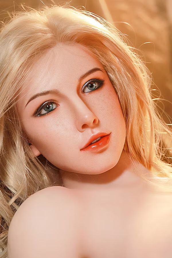 Picture of Rosretty Doll | 170cm/5ft58 Silicone Head Alluring Blonde Western Cowgirl Realistic Big Breasts Sex Doll - Aria