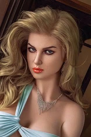 Picture of Rosretty Doll | 170cm/5ft58 Silicone Head Seductive Blonde Voluptuous Realistic Big Breasts Sex Doll - Seraphina