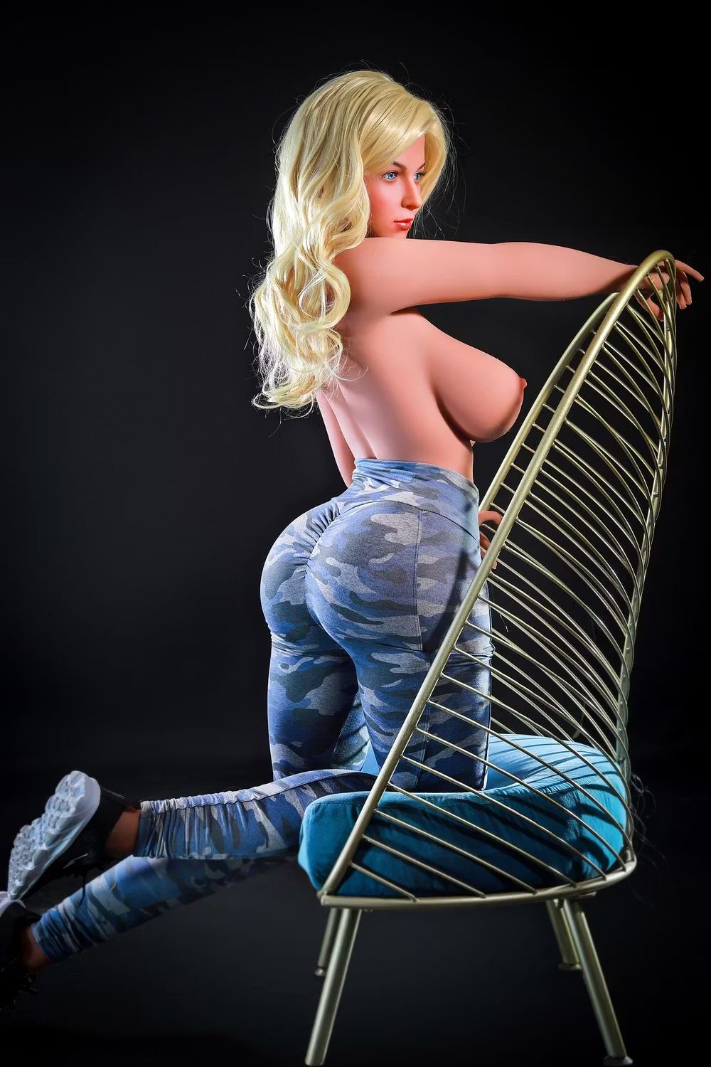 Picture of Rosretty Doll | 170cm/5ft58 Silicone Head Seductress Blonde Mature Realistic Big Breasts Sex Doll - Cara
