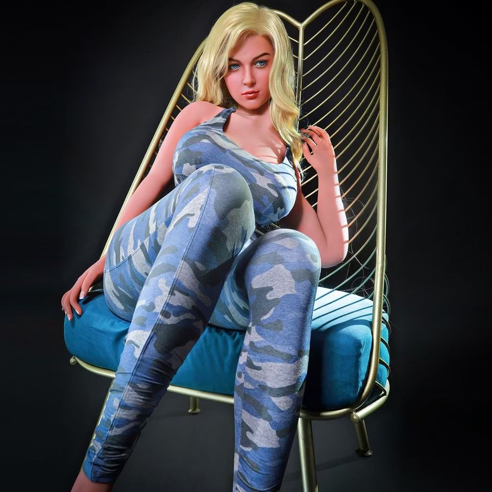 Picture of Rosretty Doll | 170cm/5ft58 Silicone Head Seductress Blonde Mature Realistic Big Breasts Sex Doll - Cara