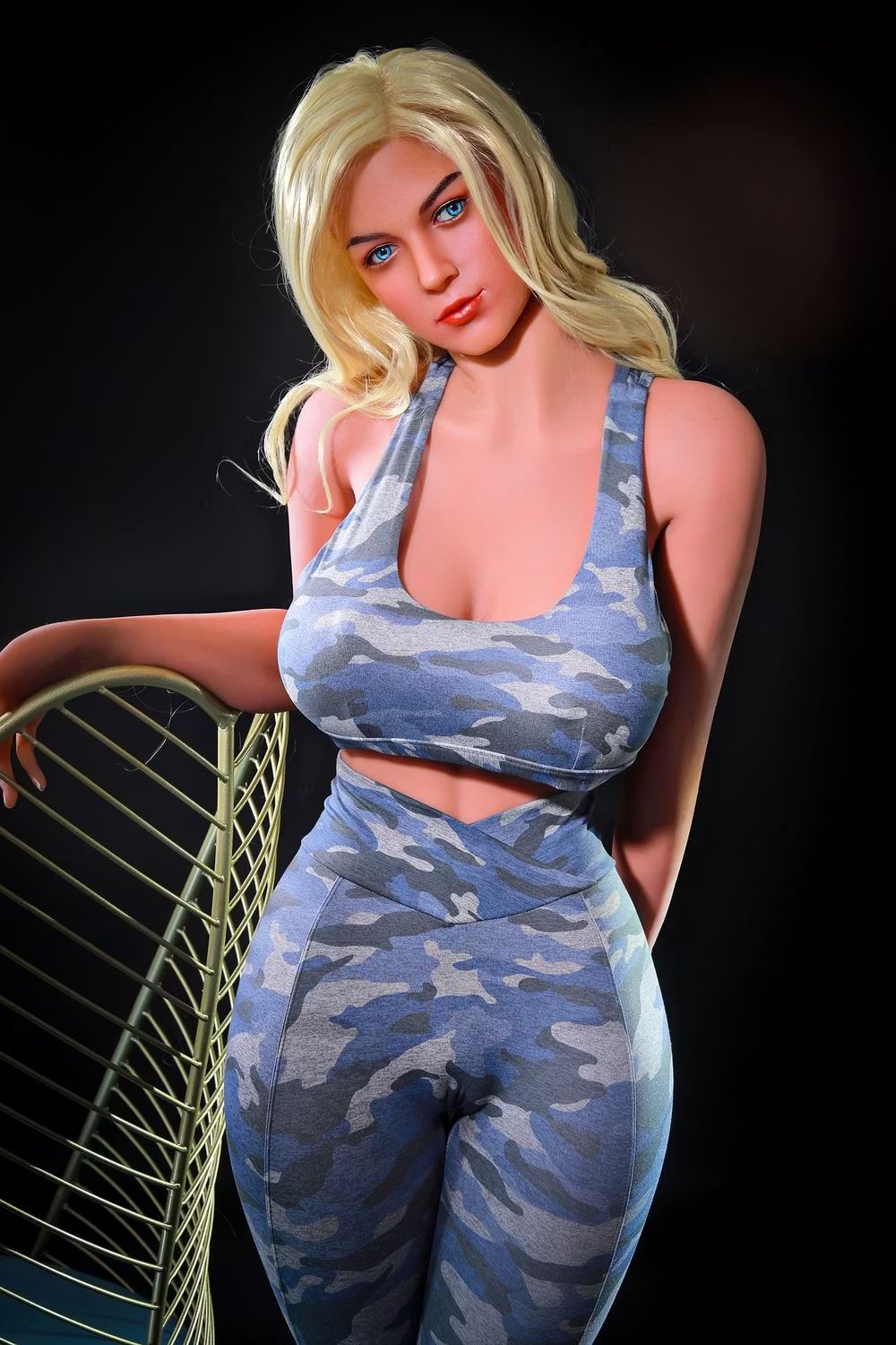 Picture of Rosretty Doll | 170cm/5ft58 Silicone Head Seductress Blonde Mature Realistic Big Breasts Sex Doll - Cara