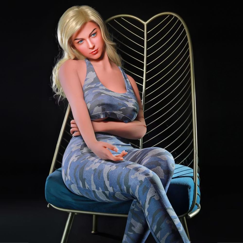 Picture of Rosretty Doll | 170cm/5ft58 Silicone Head Seductress Blonde Mature Realistic Big Breasts Sex Doll - Cara