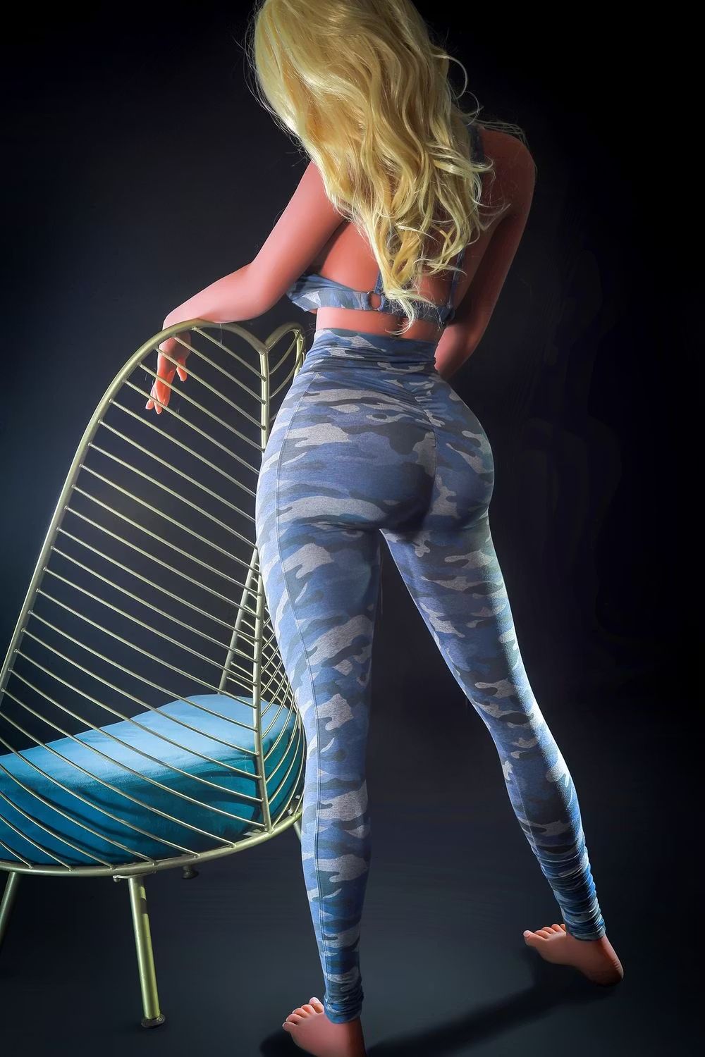 Picture of Rosretty Doll | 170cm/5ft58 Silicone Head Seductress Blonde Mature Realistic Big Breasts Sex Doll - Cara