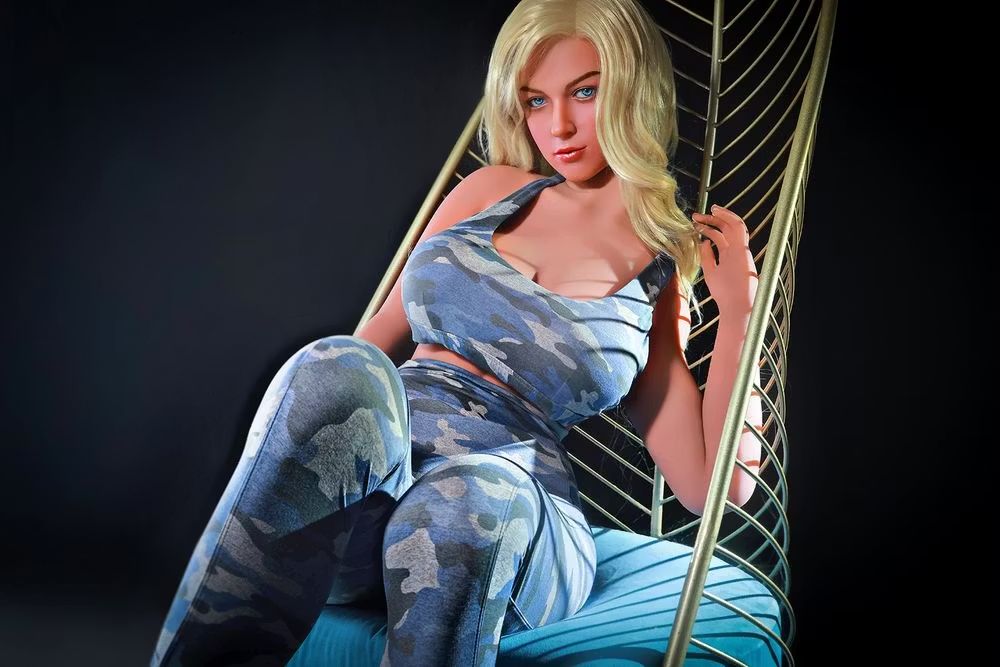 Picture of Rosretty Doll | 170cm/5ft58 Silicone Head Seductress Blonde Mature Realistic Big Breasts Sex Doll - Cara