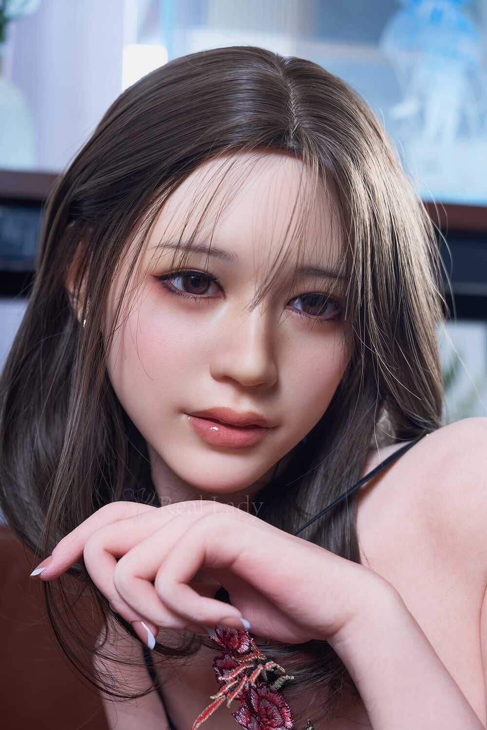 Picture of Real Lady Doll | 159cm/5ft3 G-Cup Silicone Sex Doll Selina, Head #R13 (ROS Max)