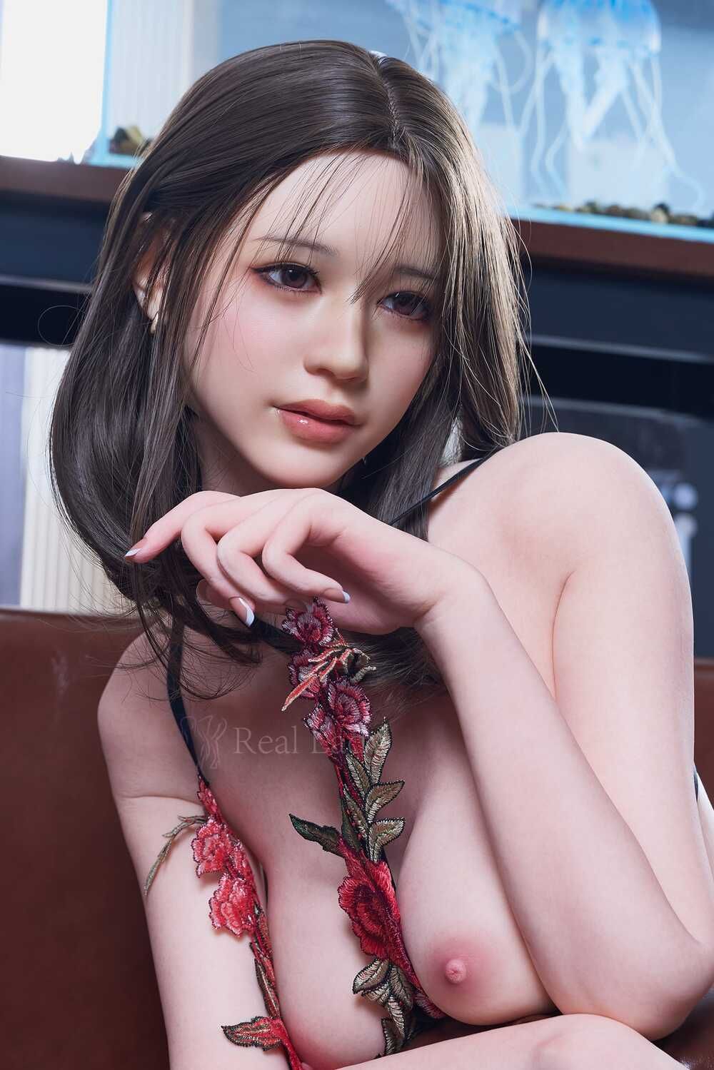 Picture of Real Lady Doll | 159cm/5ft3 G-Cup Silicone Sex Doll Selina, Head #R13 (ROS Max)
