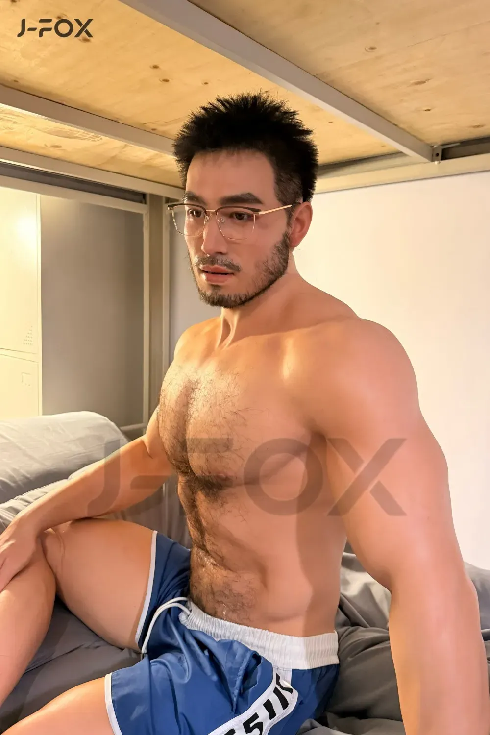 Picture of J-fox 180cm / 5'10.9" Axiong Silicone Male Sex Doll