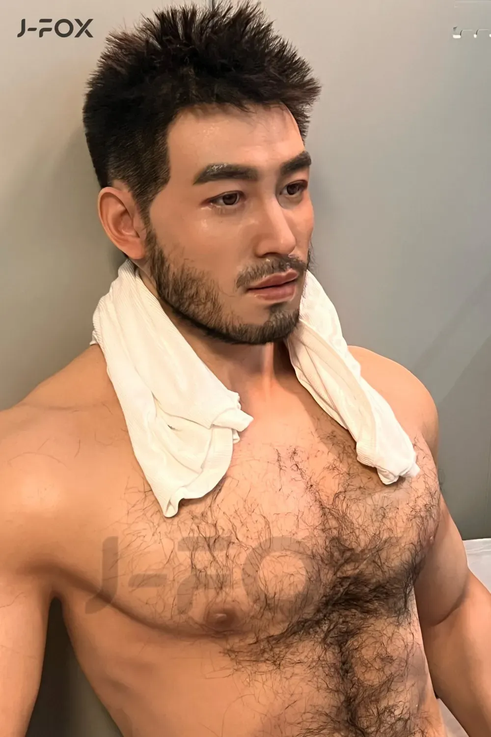 Picture of J-fox 180cm / 5'10.9" Axiong Silicone Male Sex Doll