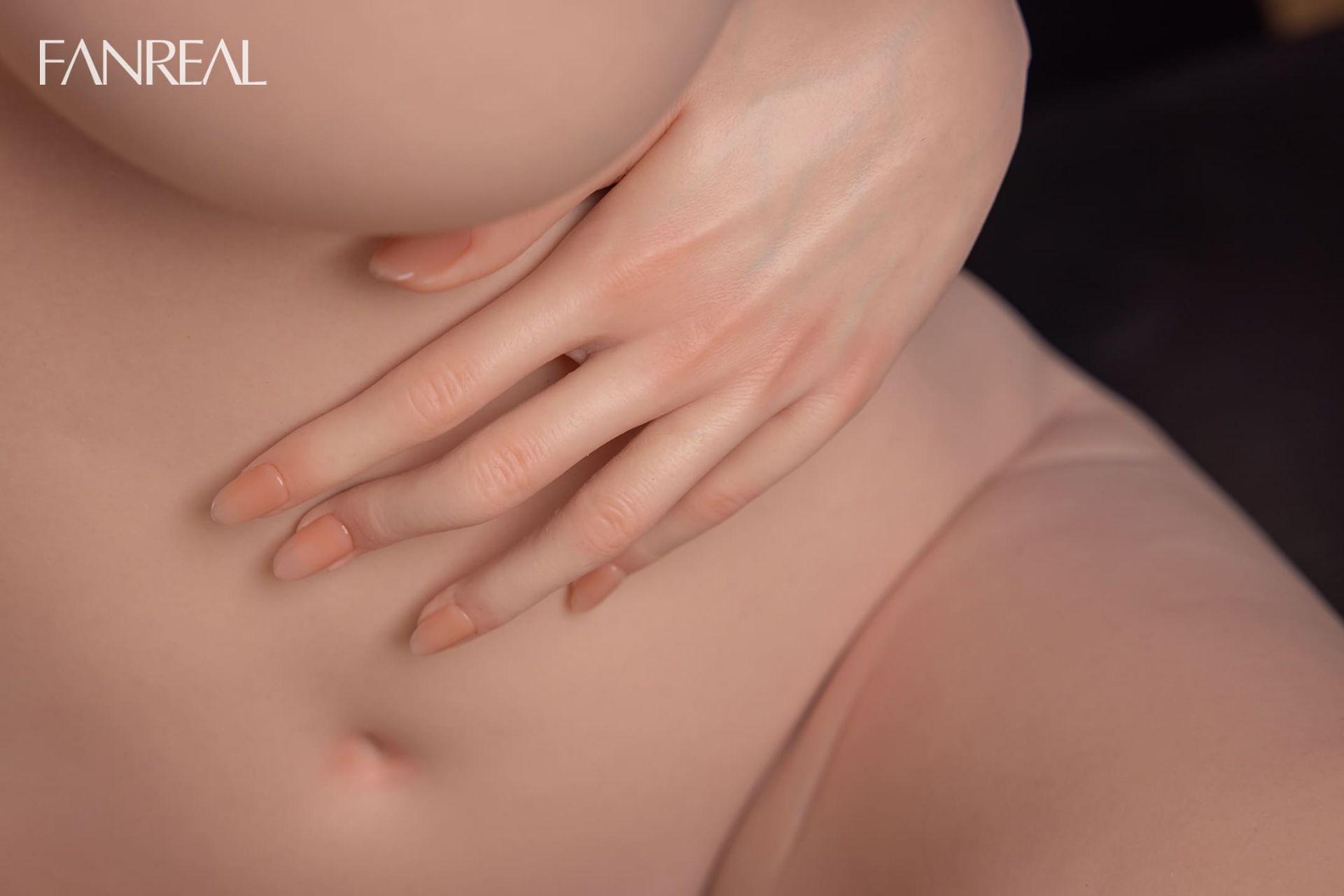 Picture of FanReal Doll T109cm/3ft7 F-cup Fair Skin Silicone Sex Doll Torso – Maria
